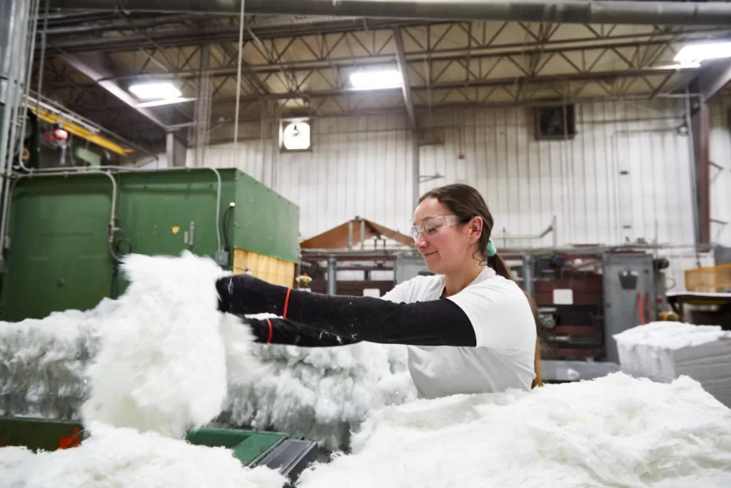 CMS worker in manufacturing